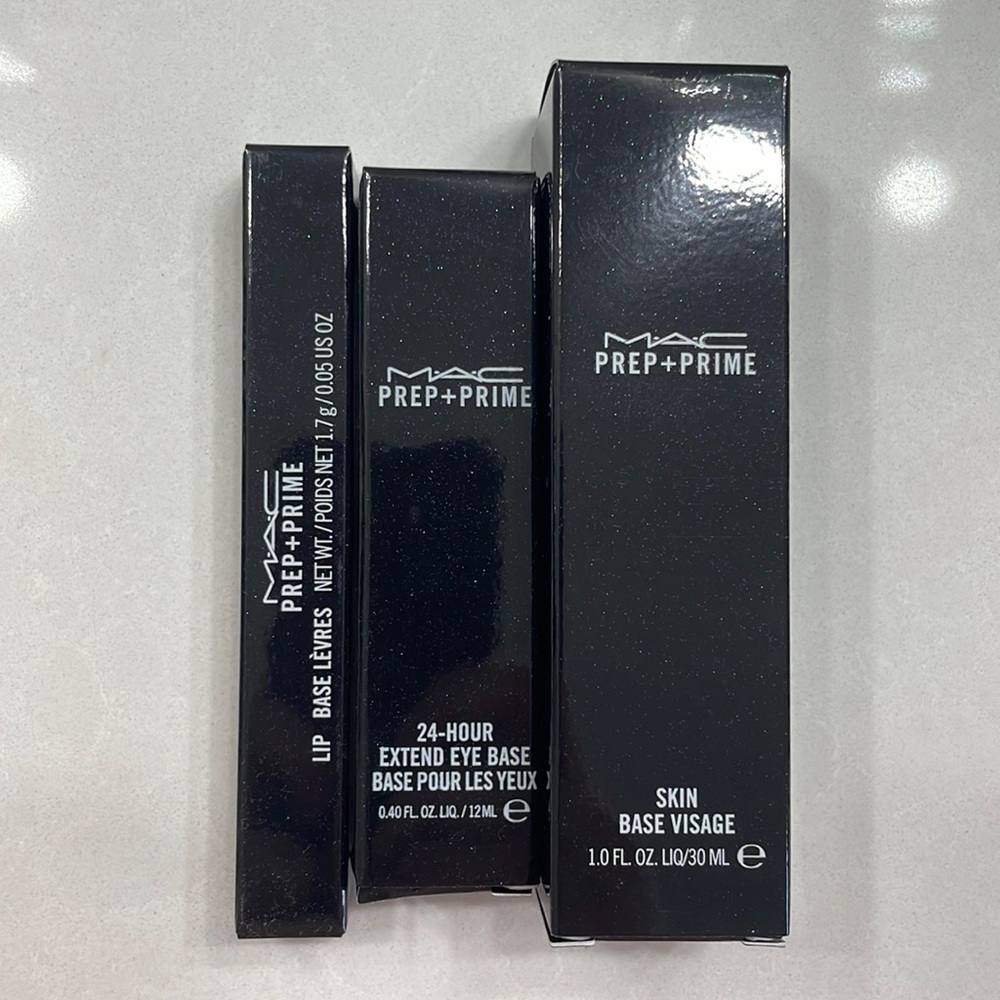 MAC Primer Bundle (lip, eyeshadow, base)
